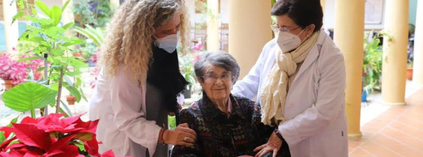 Carmen Valls cumplió 104 años