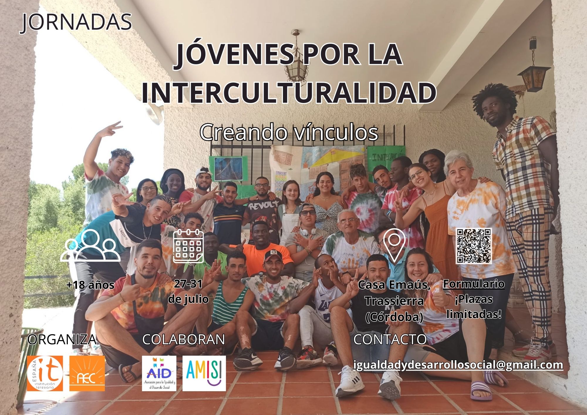 Jornadas Jóvenes por la Interculturalidad. verano 2024